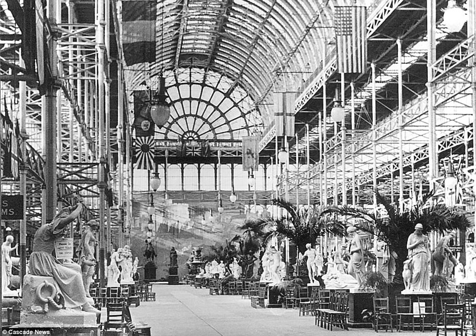 Crystal Palace interior, London 1851