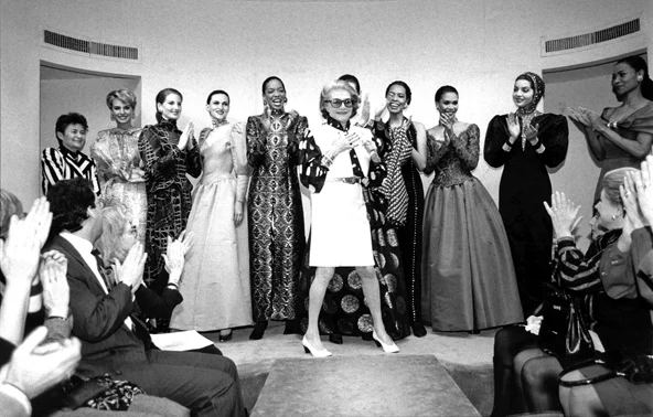 Pauline Trigere and Models. 1992