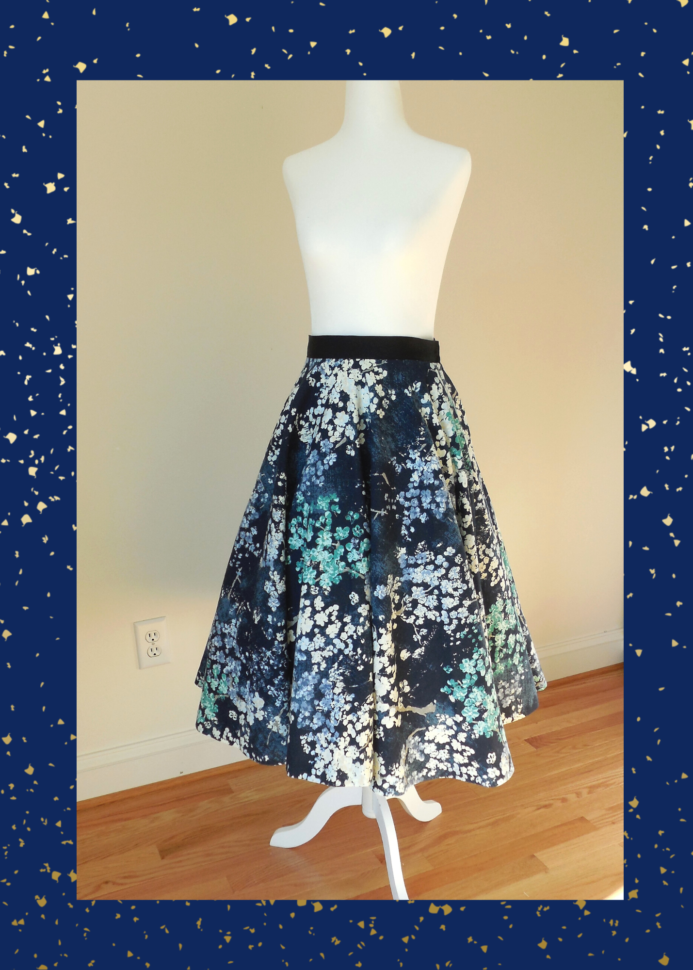 party skirt.midnight celebration.navy ground. vertical.png