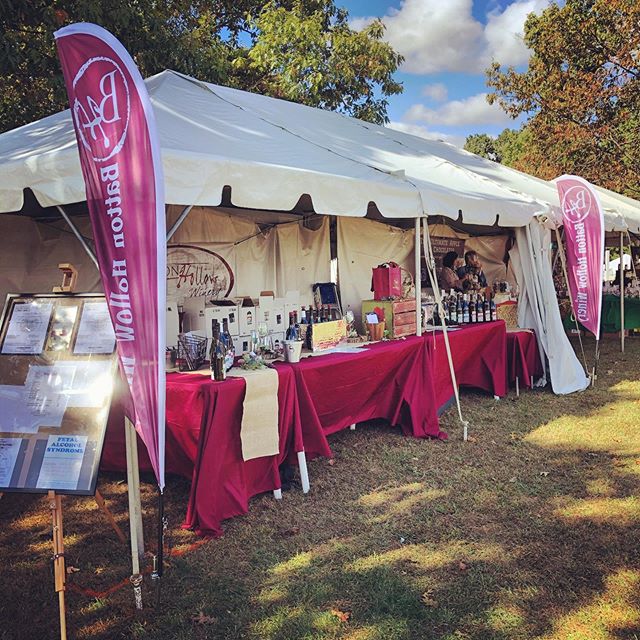 It&rsquo;s a beautiful day for wine! 🍷 come and see us at the Oglebay festival this weekend @oglebaypark #wineweekend #wine #battonhollowwinery