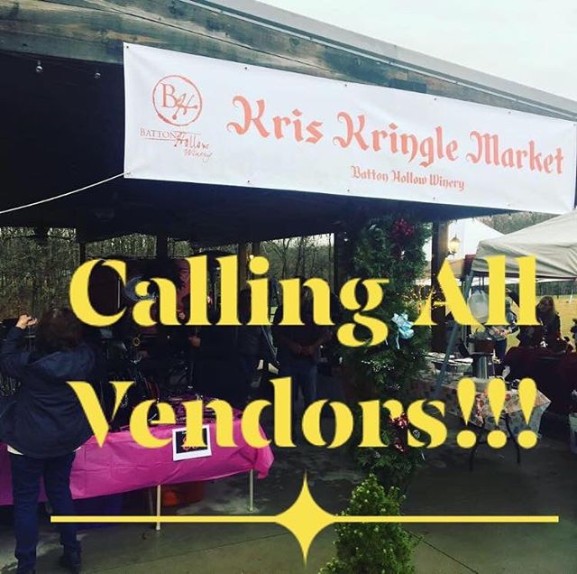 We are filling up spaces for the Kris Kringle Market on Small Business Saturday 🎄 11/30, call or message to reserve your space 🍷 #smallbusinesssaturday #kriskringle #christmasmarket #battonhollowwinery