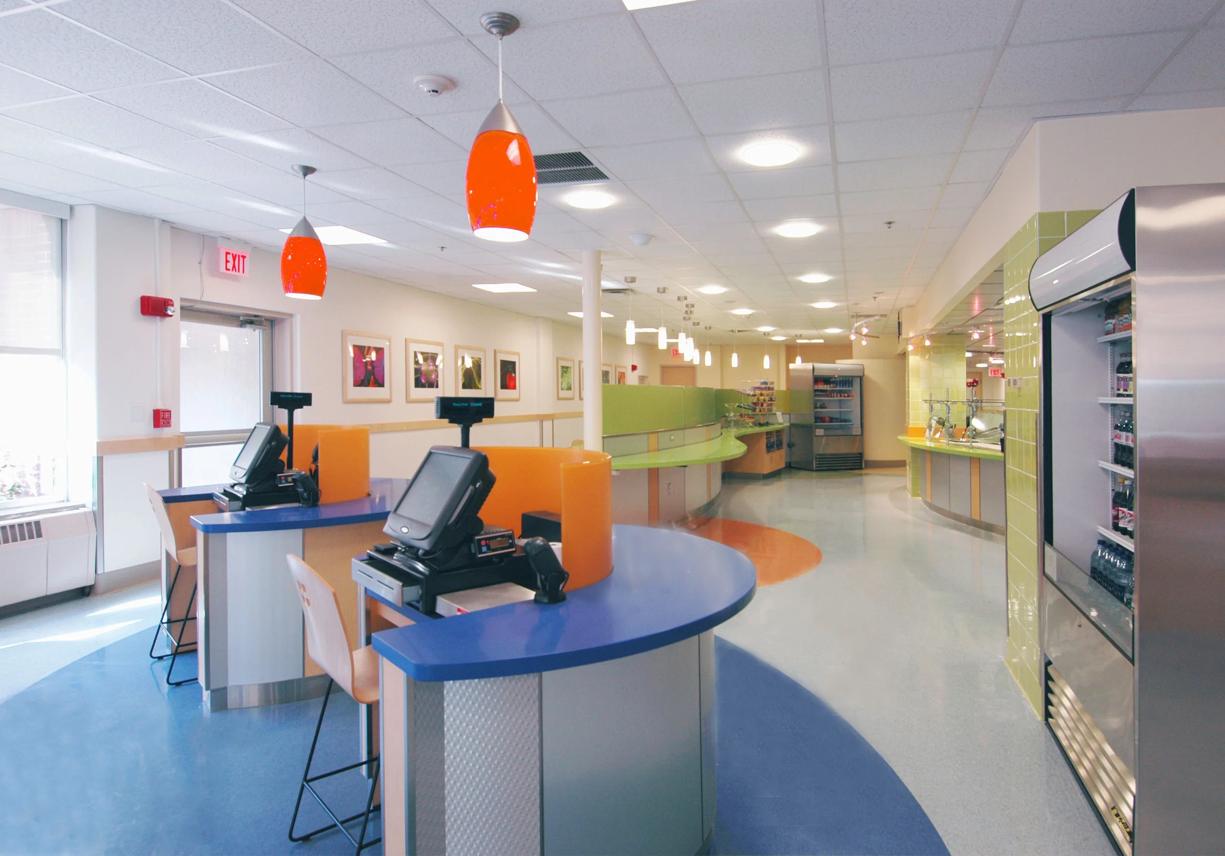 "The Bistro" Cafeteria, Boston Children's Hospital, Waltham — Isgenuity