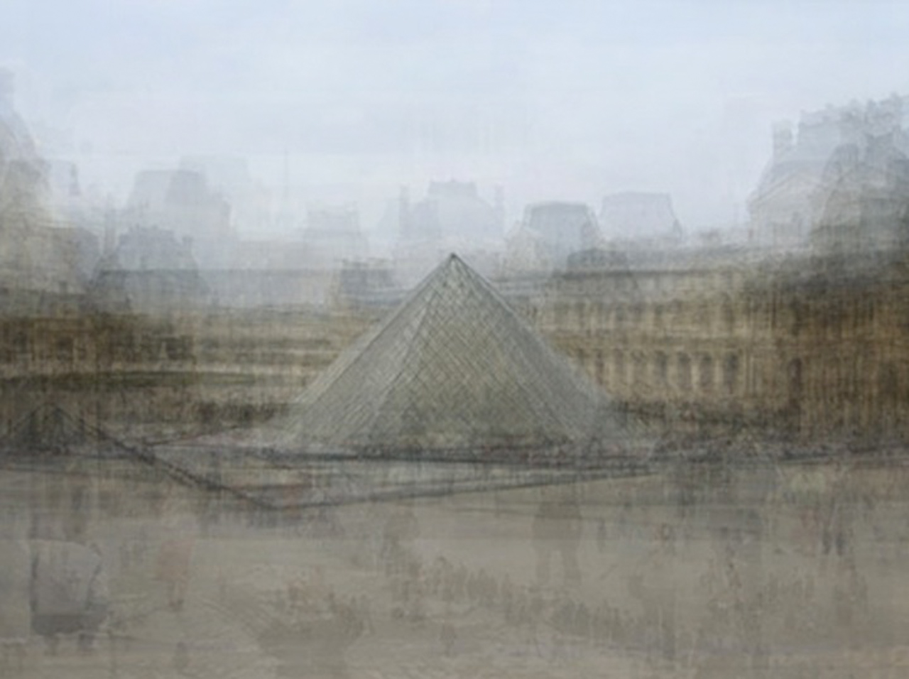 Louvre Pyramid, Paris by Corinne Vionnet