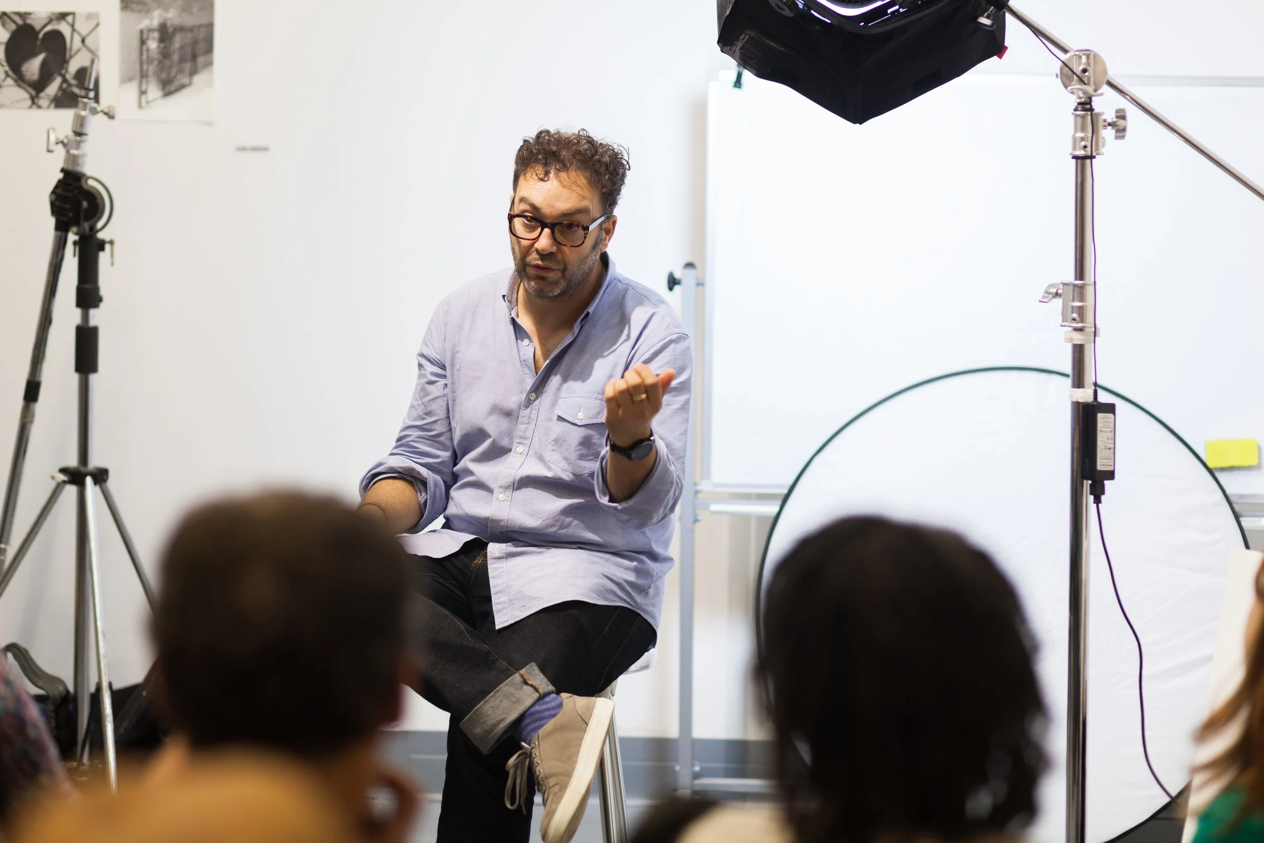 MARK MANN talks about creating rapport with challenging personalities like Robert Downey Jr. and President Obama. Photo by JUSTIN WILLIAM LIN