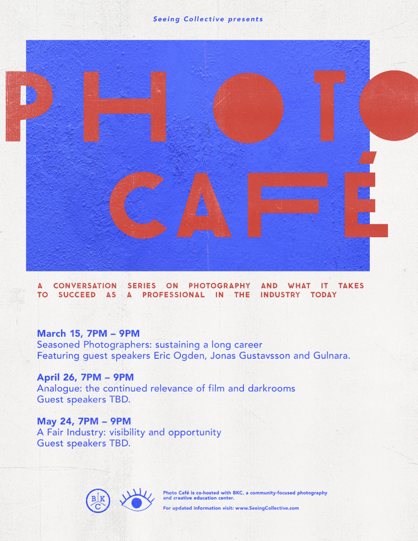 Seeing Collective x BKC present Photo Cafe "Seasoned Photographers"