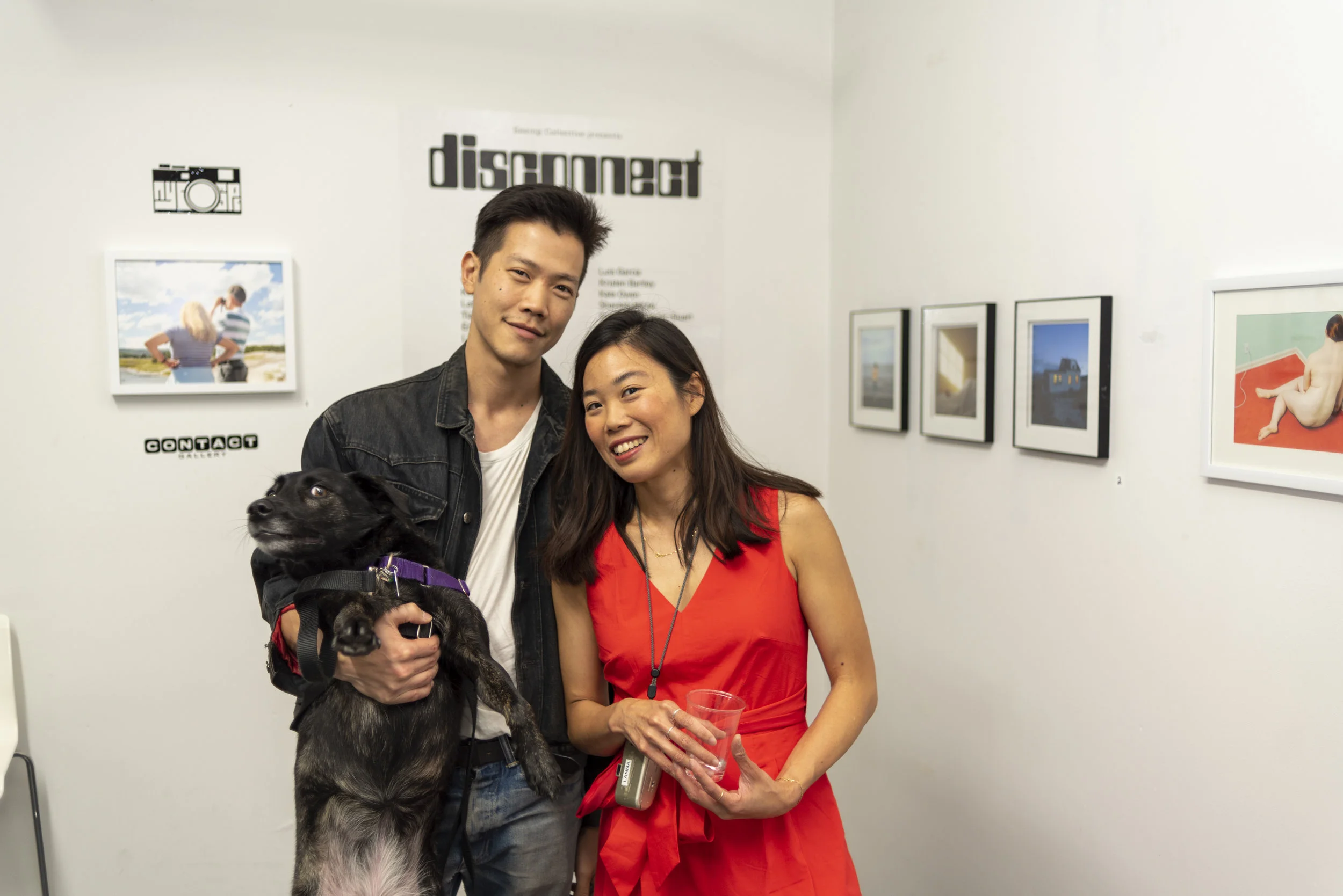 BKC Crew:    Founder Justin Lin + Leila (she loves art) and Lanna Apisukh. Photo by Sina Basila.