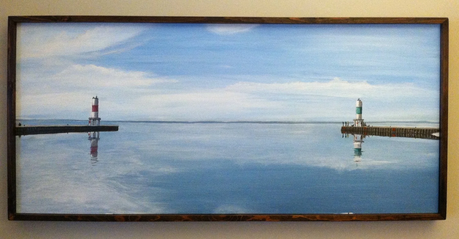 Reflections: Holland Lighthouse