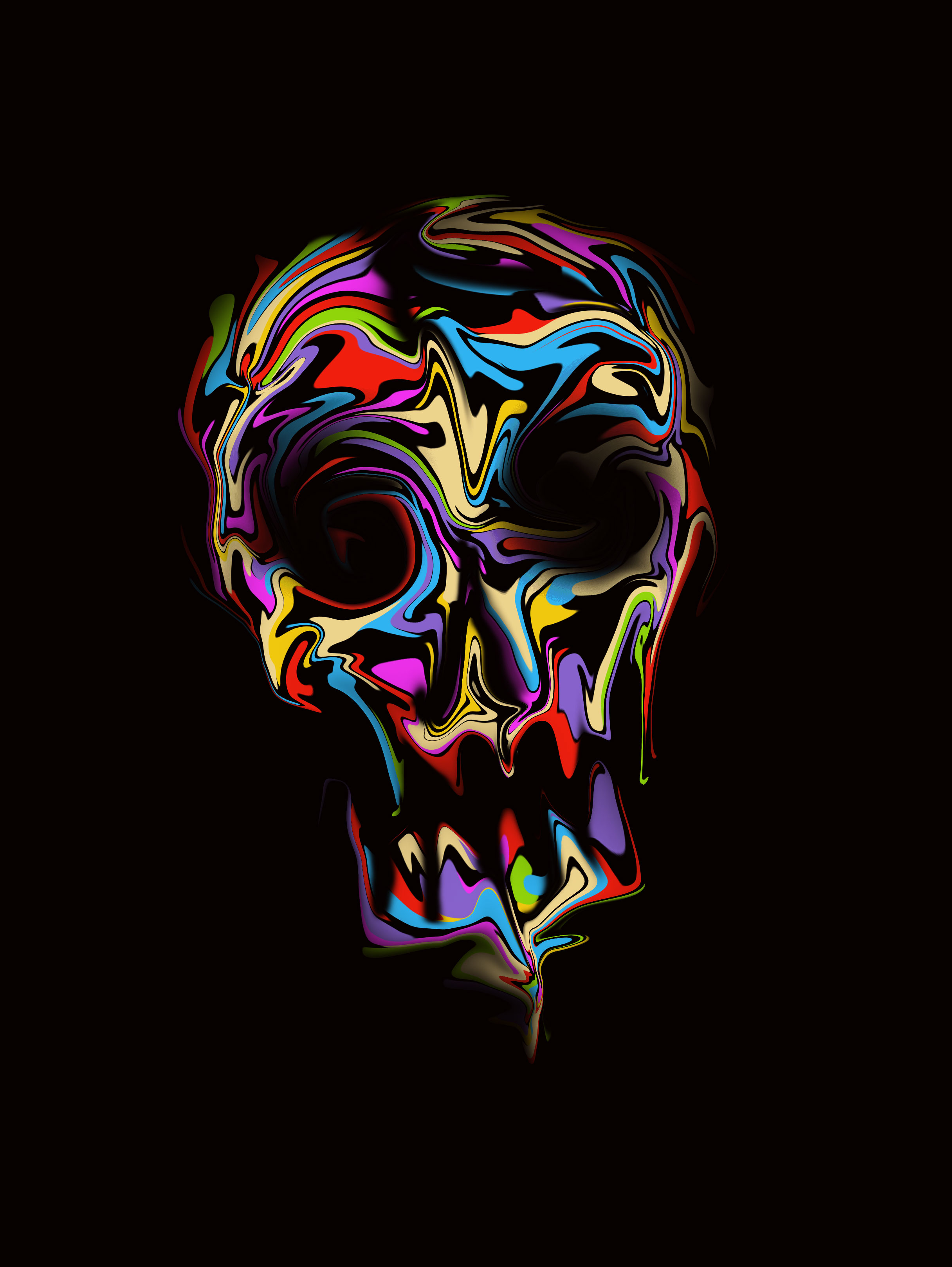 Clown Skull 3