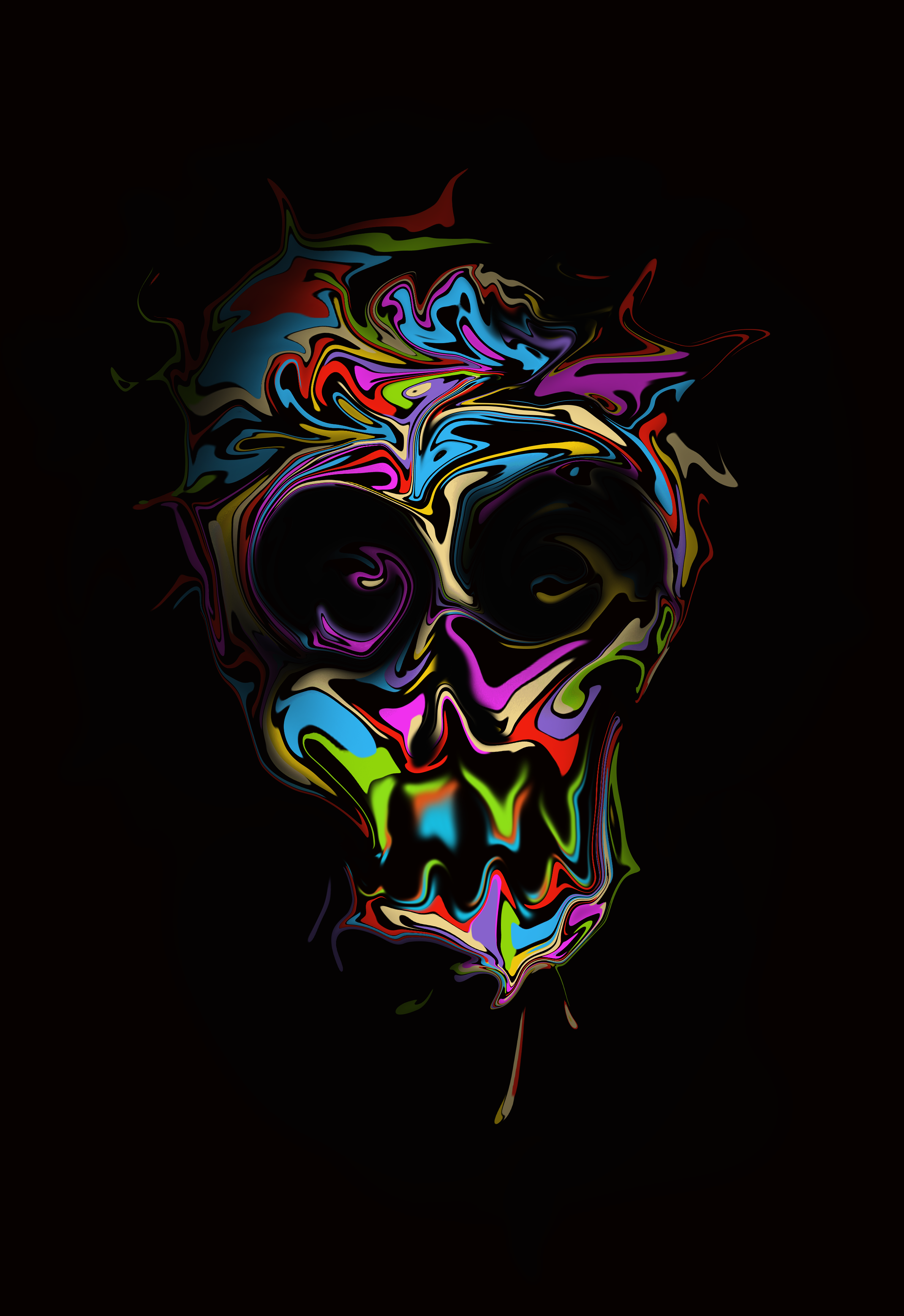 Clown Skull 4