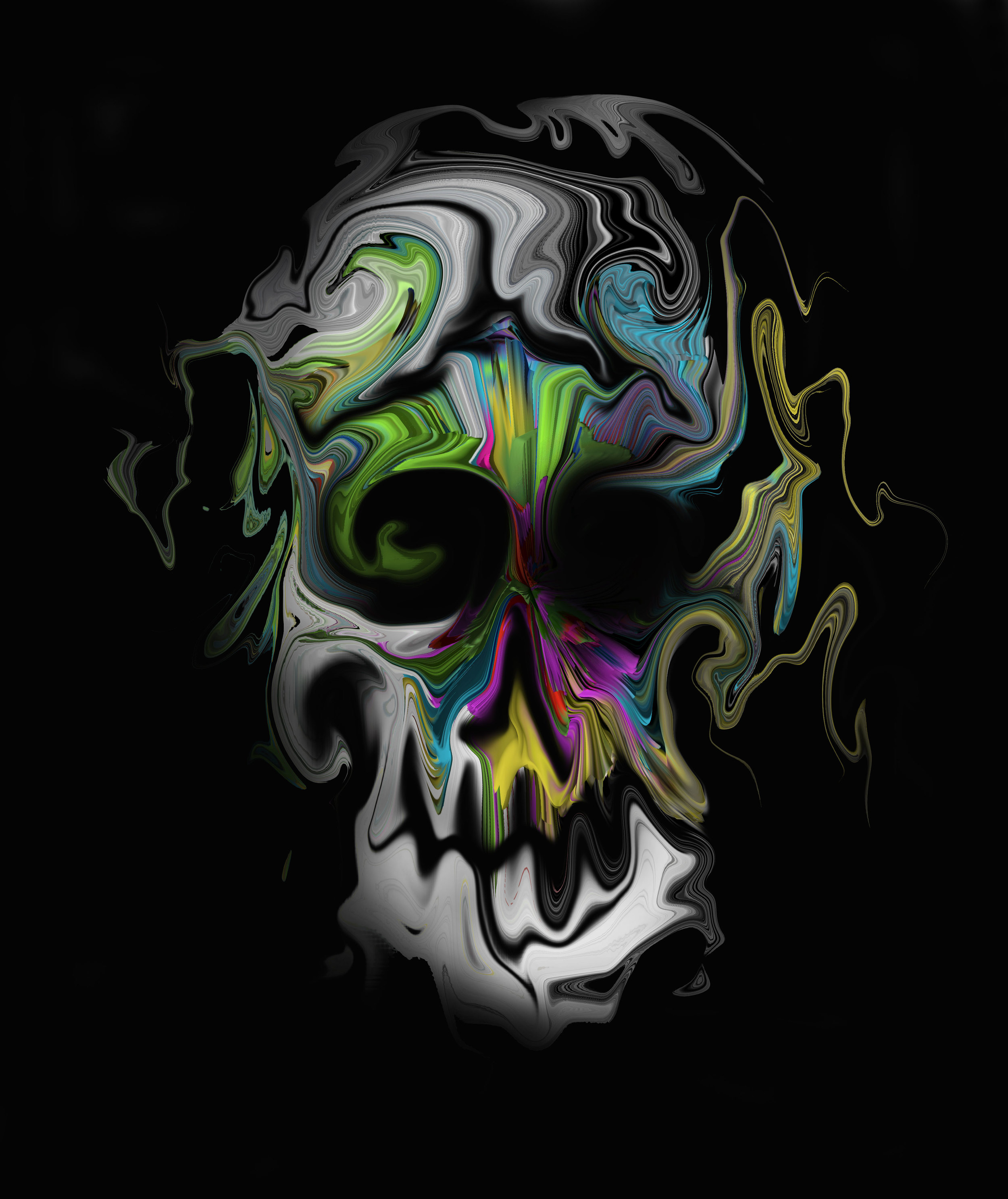 Clown Skull 8