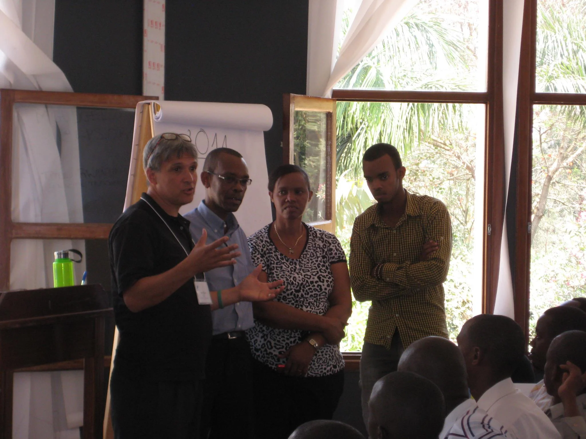 EIHR Kigali 2011-The Righteous-a small group of people who did mighty things in 1994 address participants.jpg
