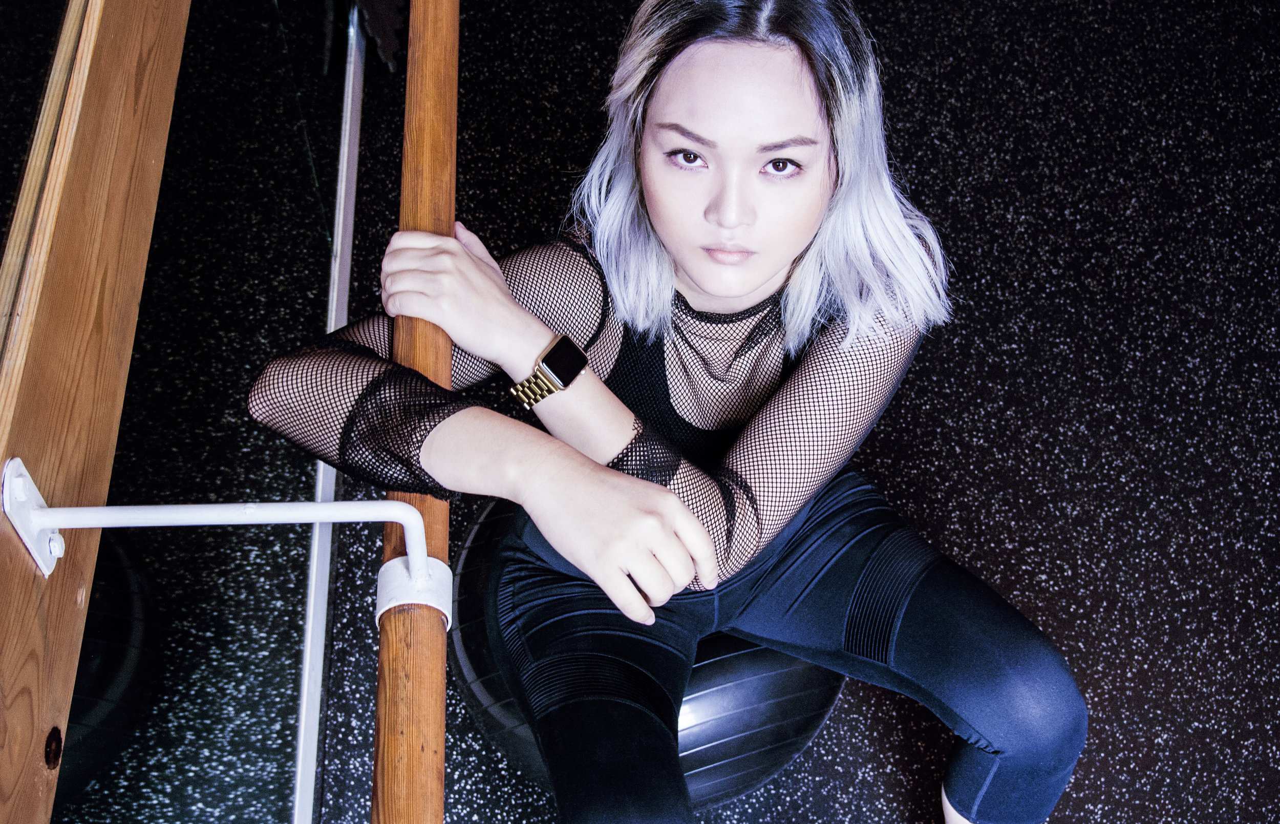  Yulin in an Apple watch at Salt Shot by Melissa Feudi 