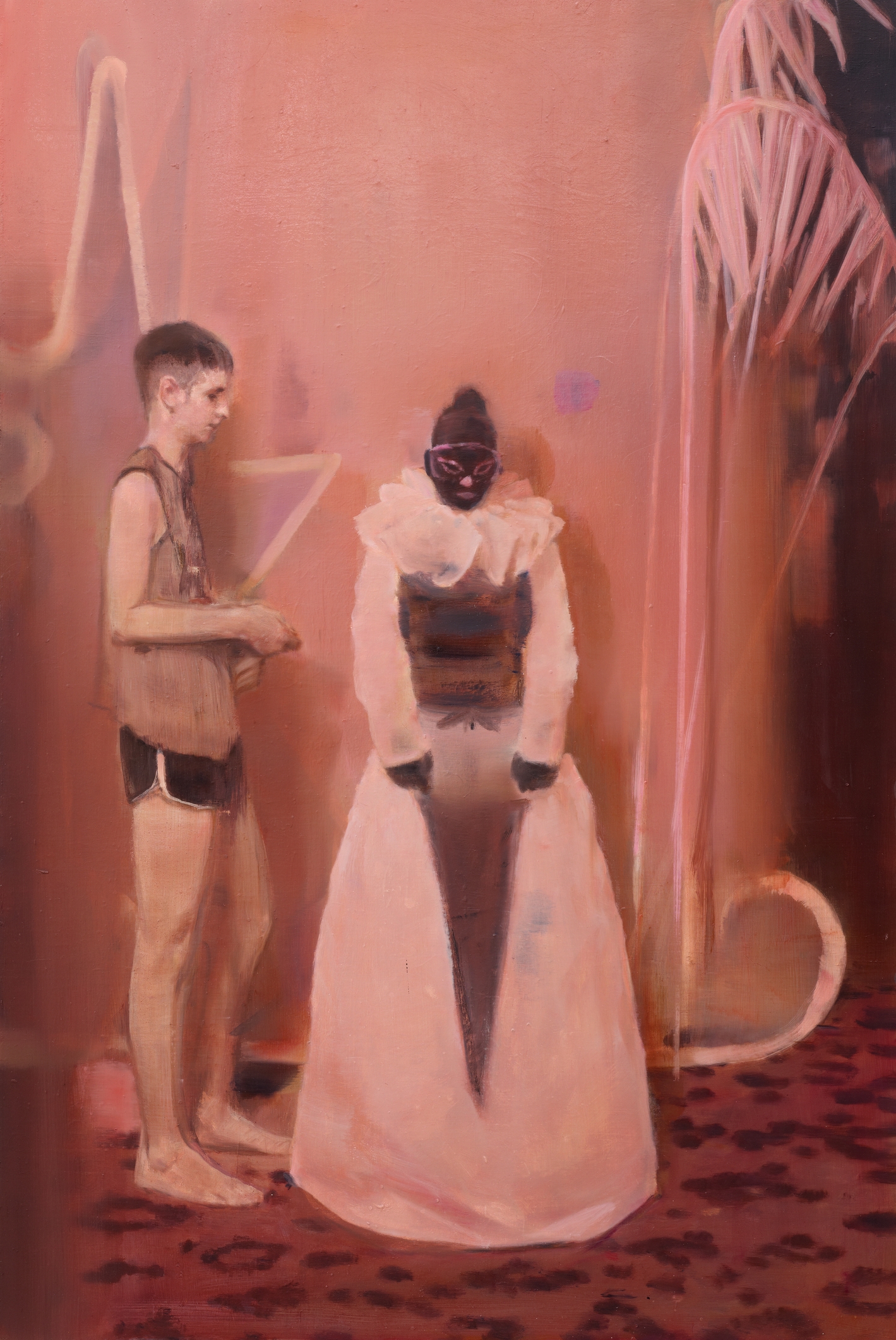 » Nachtspiel « · 150 x 100 cm · Öl auf MDF · 2014