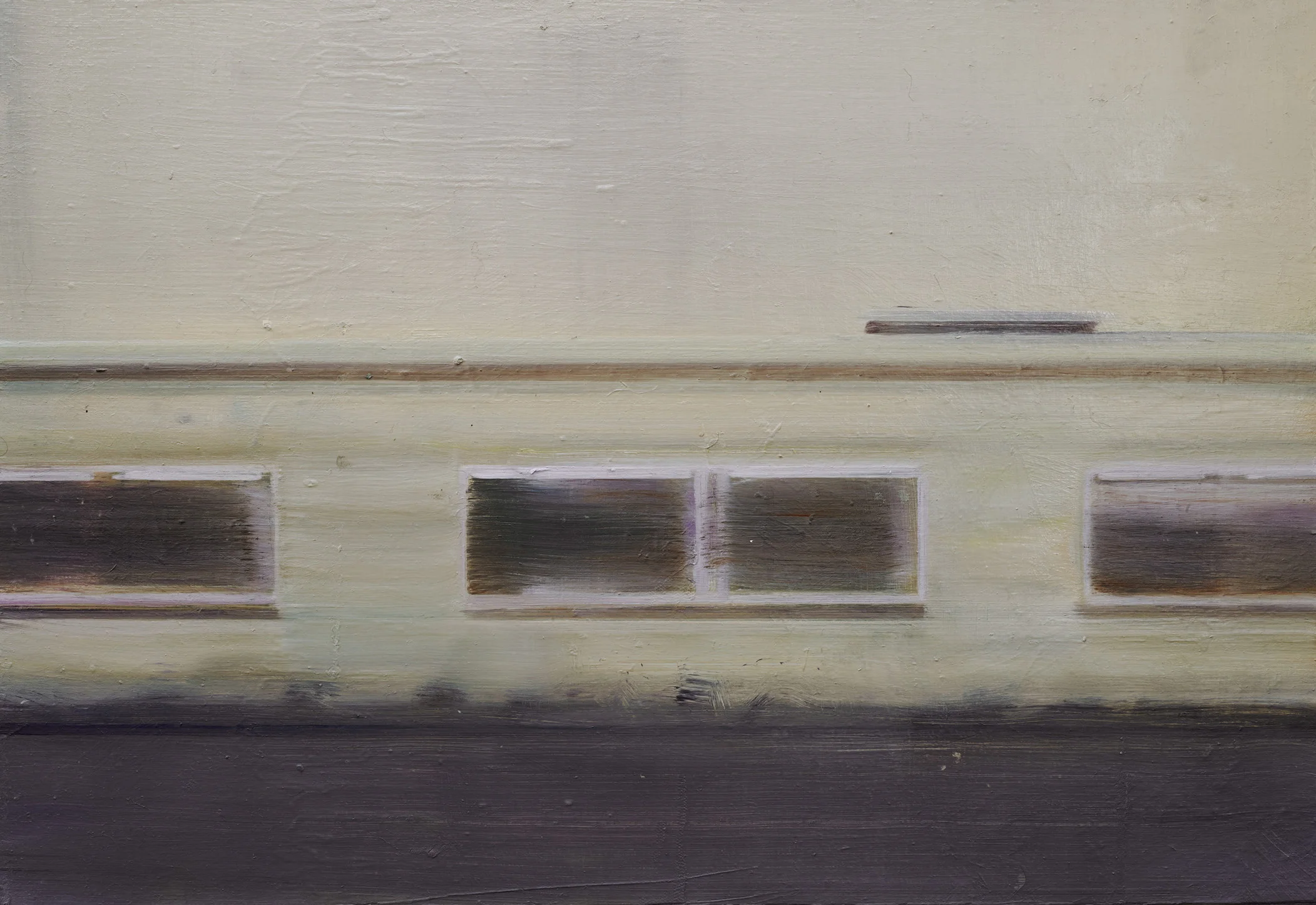 Vereinsheim · 40 x 59 cm / 15,75 x 23,23 in · oil on wood · 2016