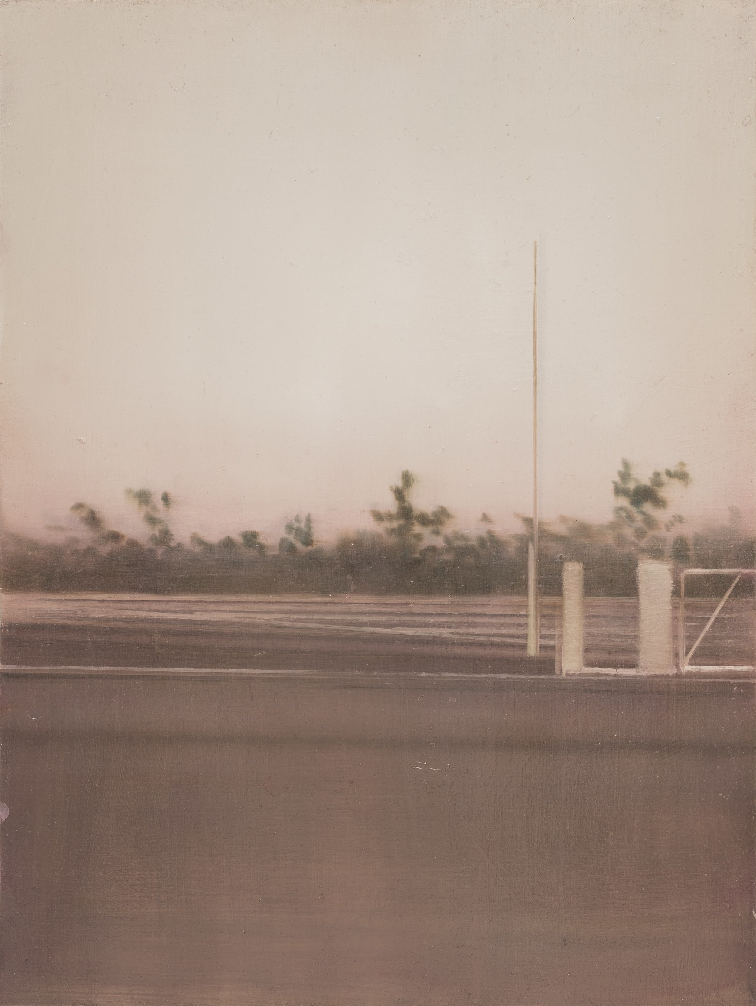 »Rennbahn« · 80 x 60 cm · Öl auf MDF · 2016