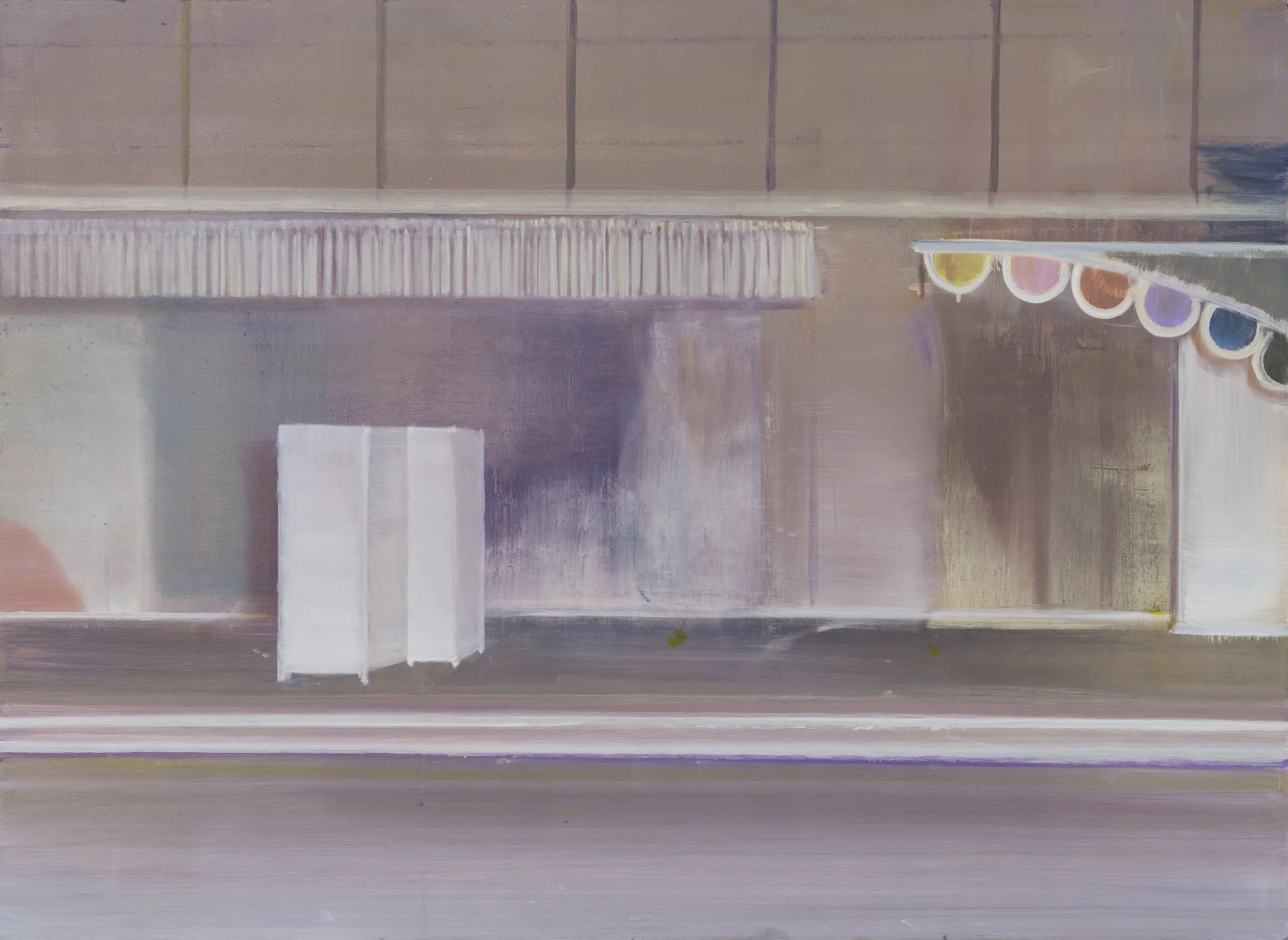 »Paravent« · 80 x 110 cm · Öl auf Holz · 2018