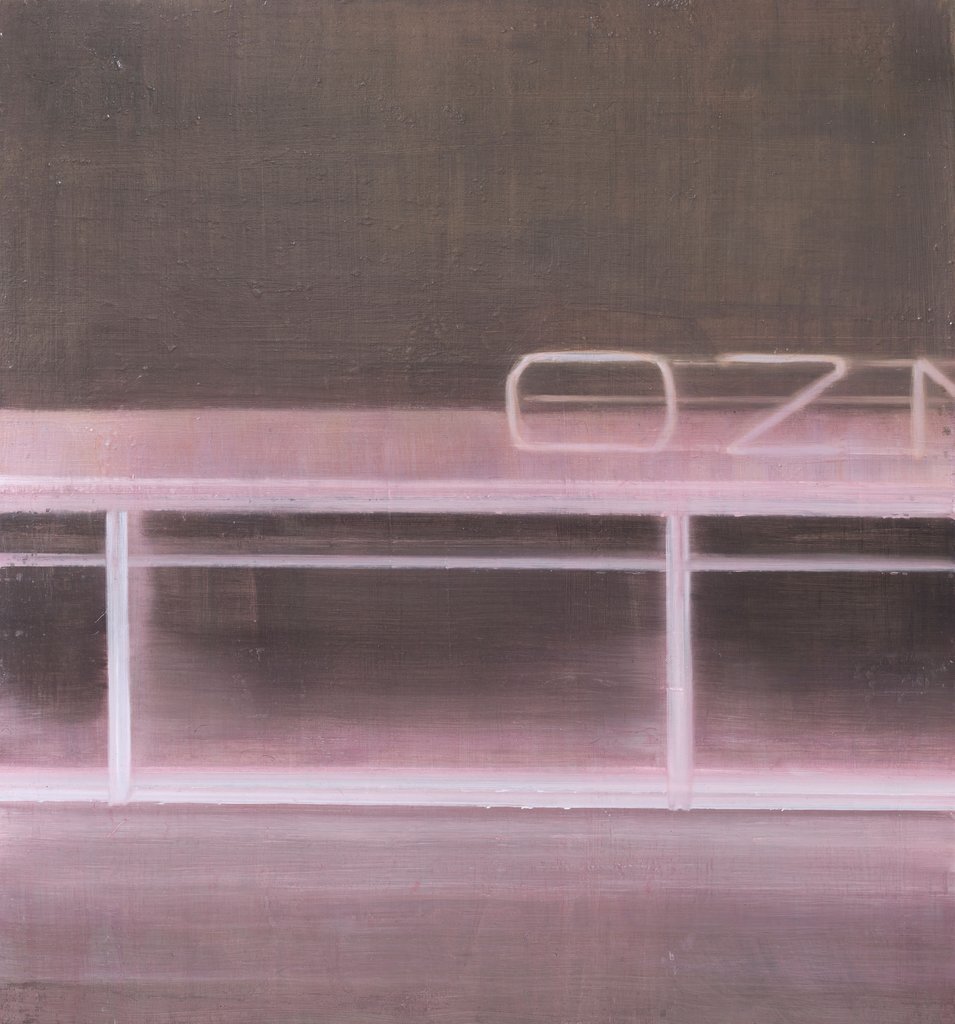 »ÖZ« · 66 x 60 cm · Öl auf Holz · 2020