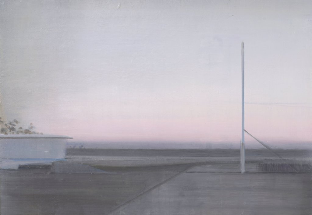 »Rastplatz« · 70 x 100 cm · Öl auf Holz · 2020