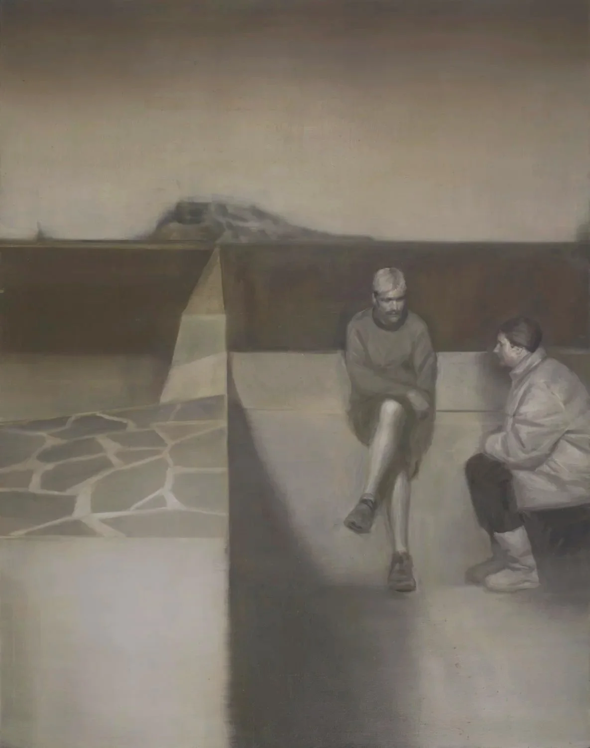 »Bei Teguise« · 190 x 150 cm · Öl auf Leinwand · 2026 