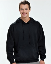 TULTEX 0320 PULLOVER: 7.5 oz., 80% ringspun cotton / 20% polyester jersey lined hood