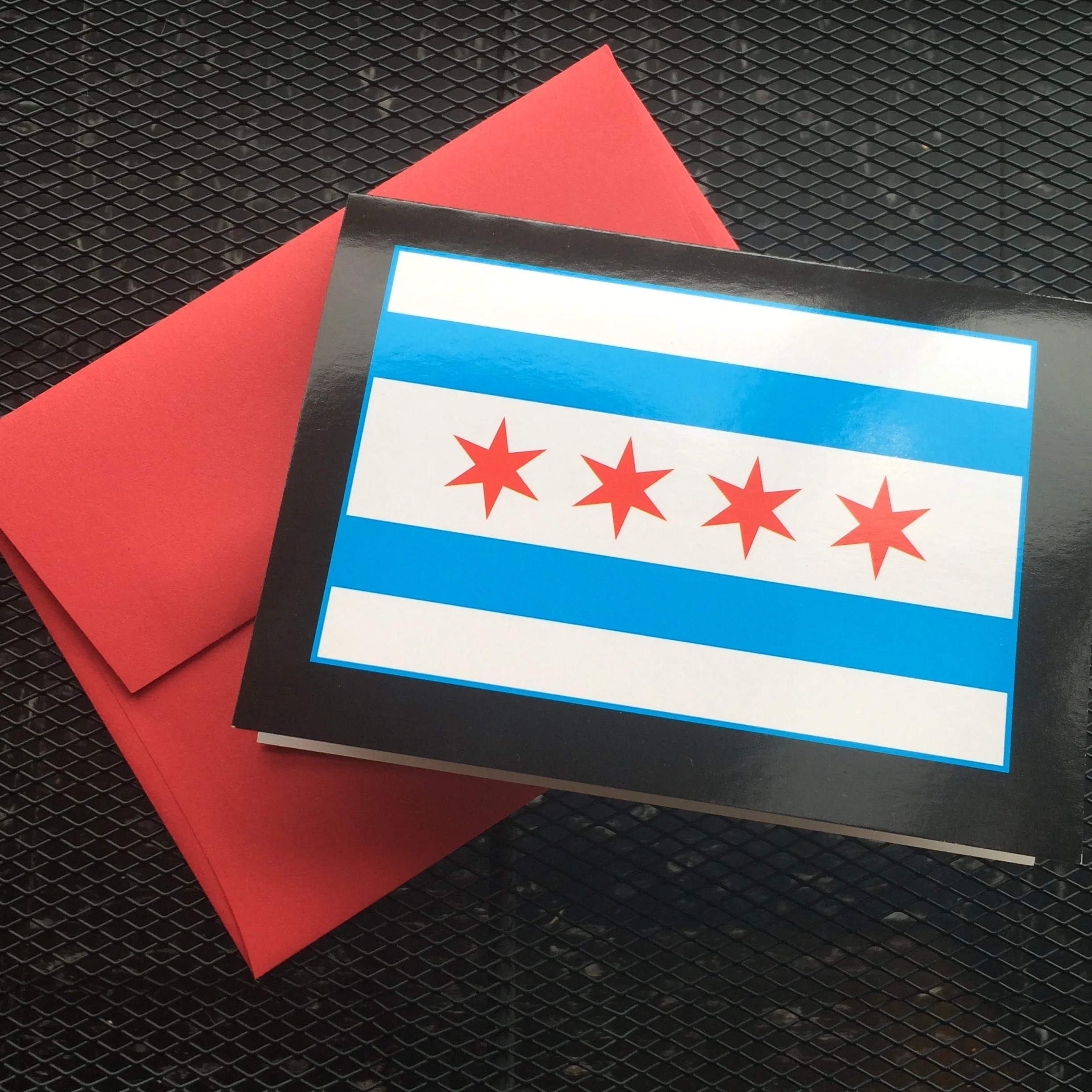 Chicago Flag Greeting Card