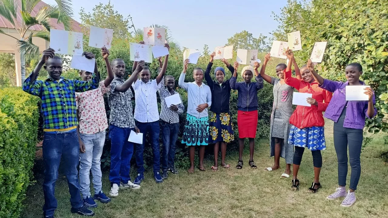 Grade 8 Children Take their Exams!