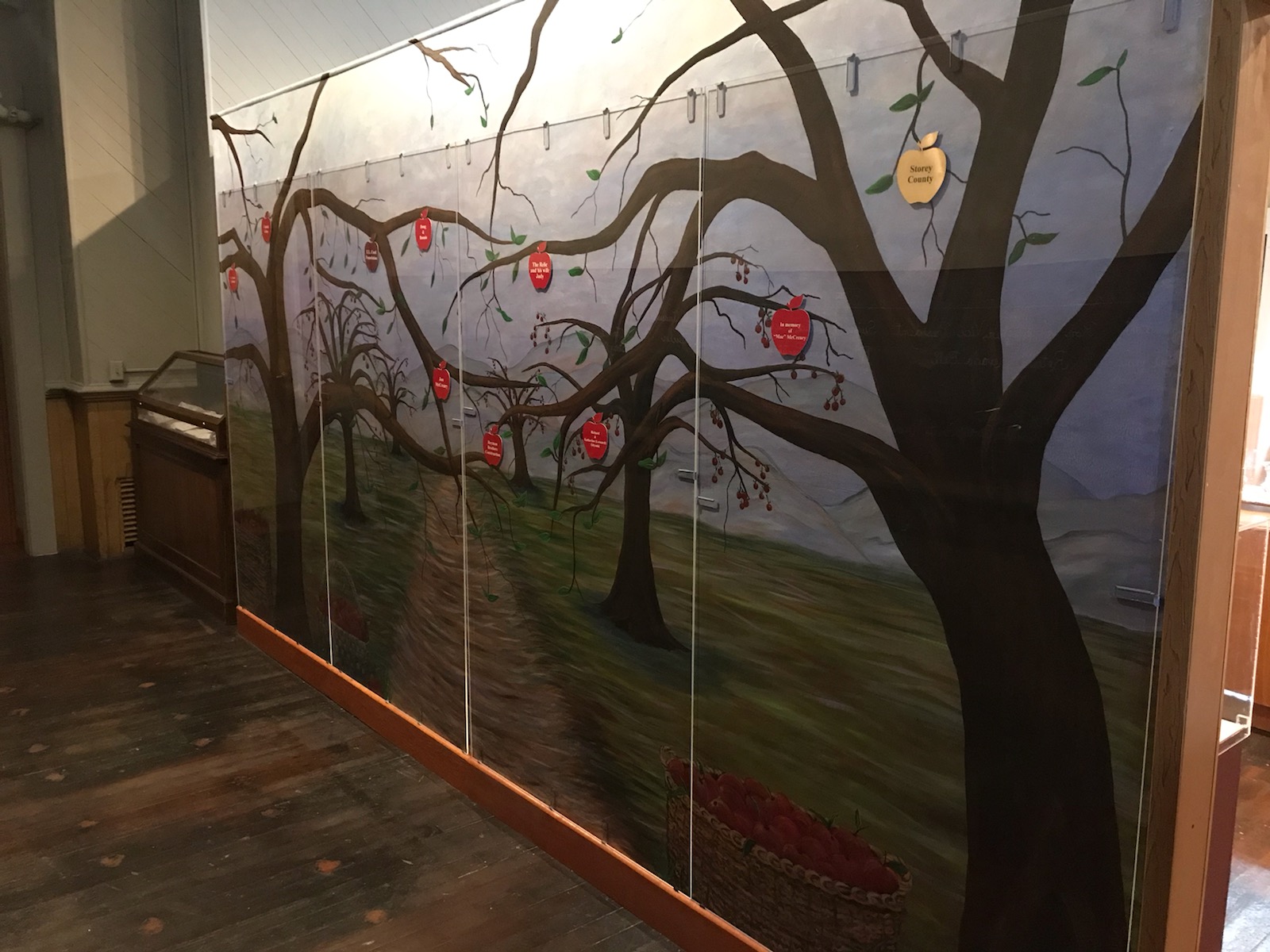 Installation of donor apples