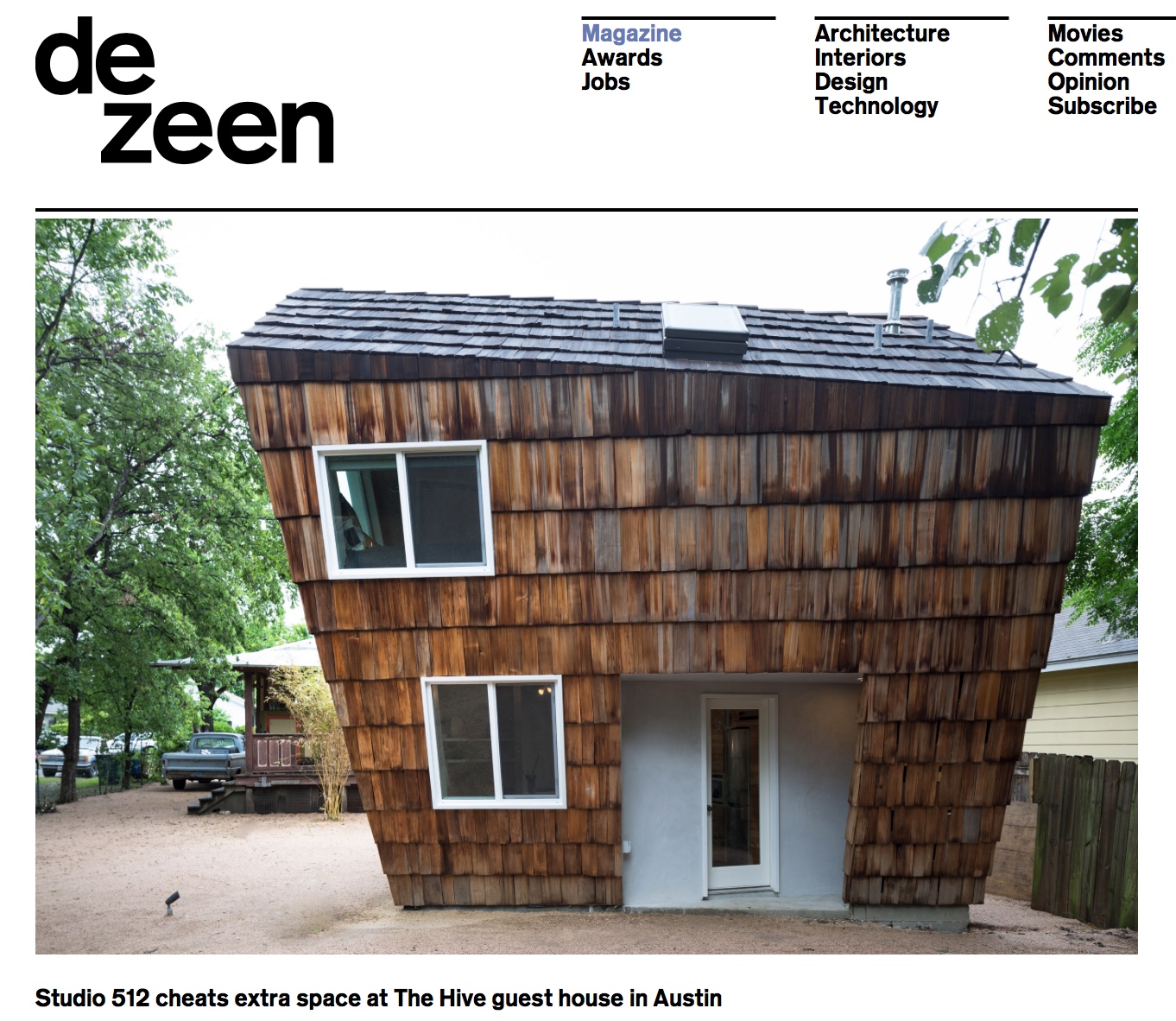  Dezeen : The Hive 