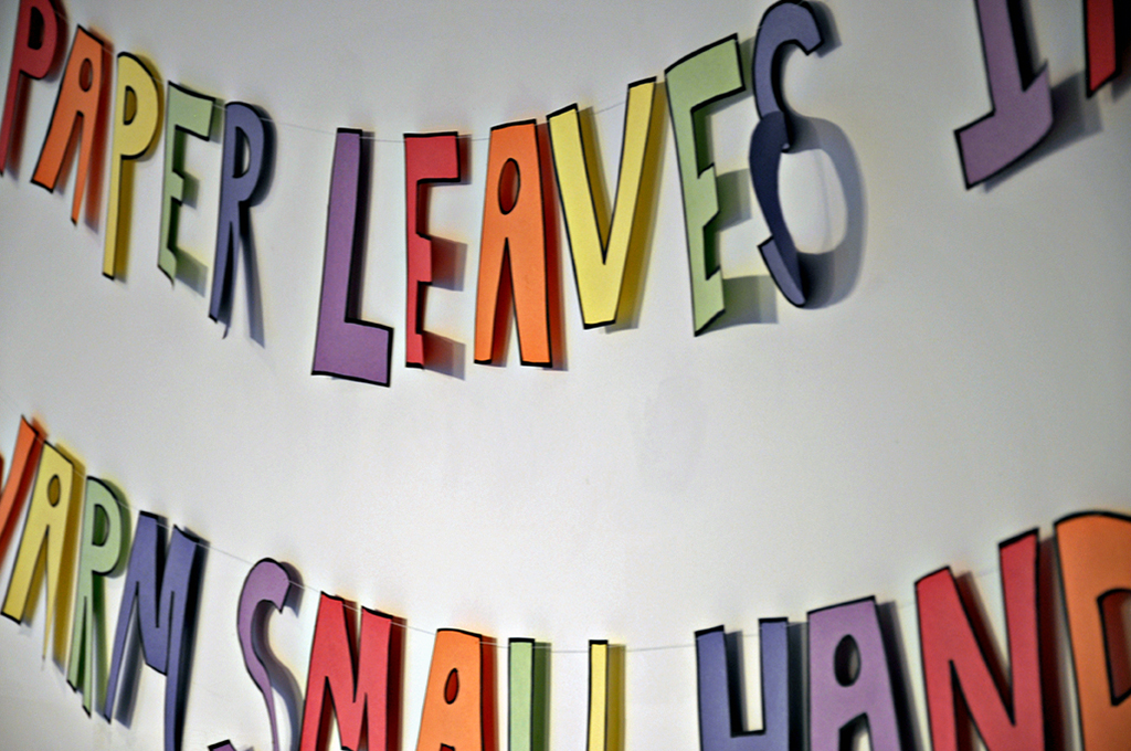 Paper Leaves in Warm Small Hands