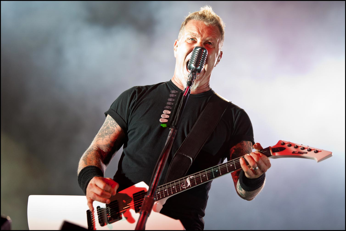 James Hetfield of Metallica 