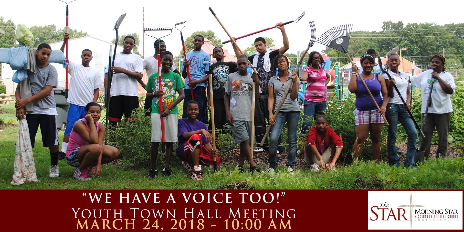 We Have A Voice Too! Youth Town Hall Meeting