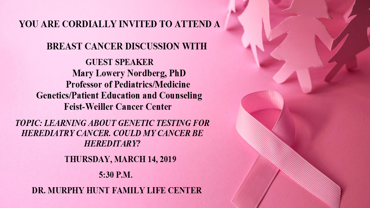 Breast Cancer Discussion