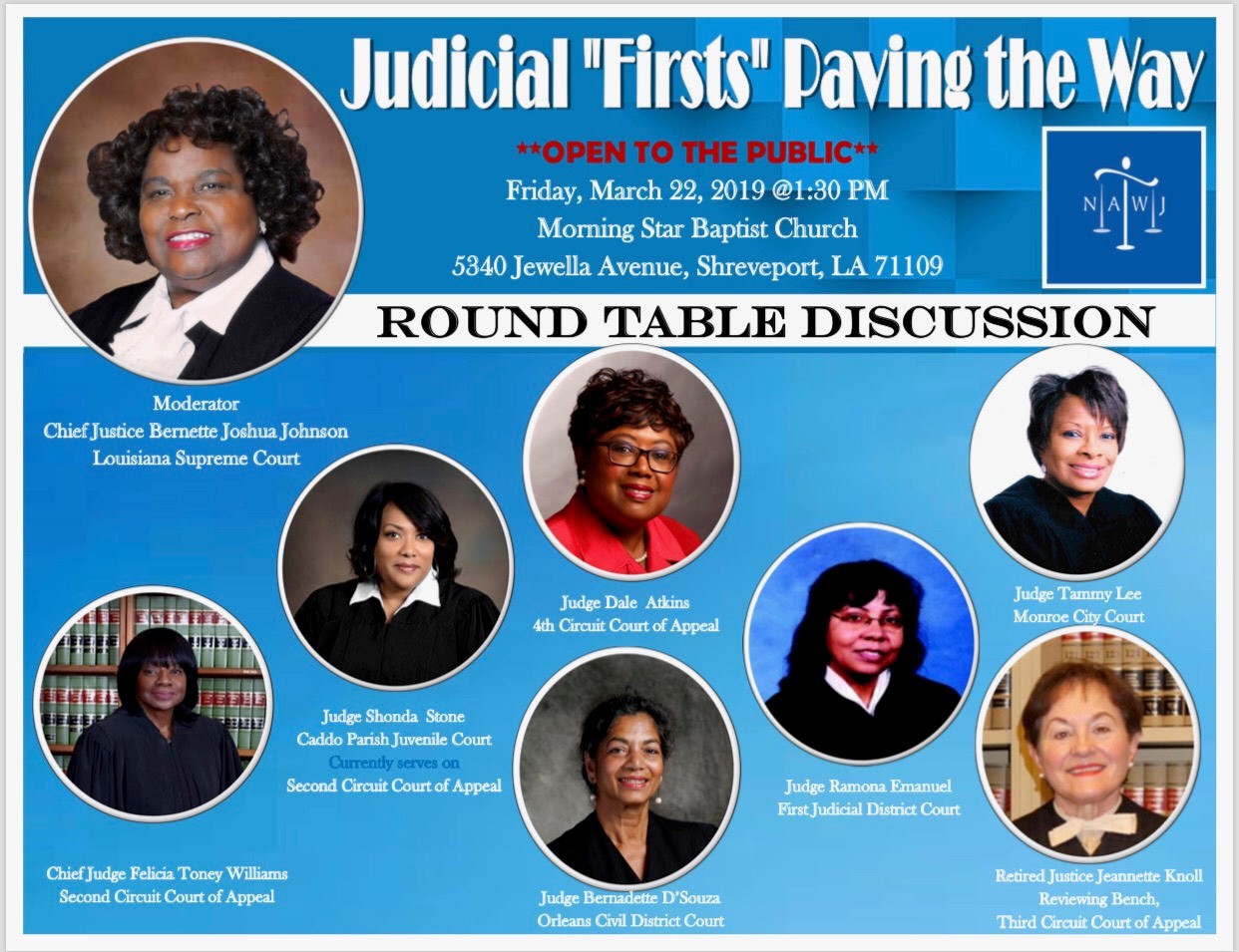Judicial Firsts - Paving the Way