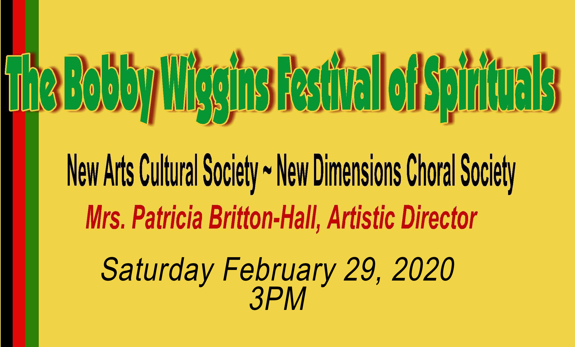 Bobby Wiggins Festival of Spirits