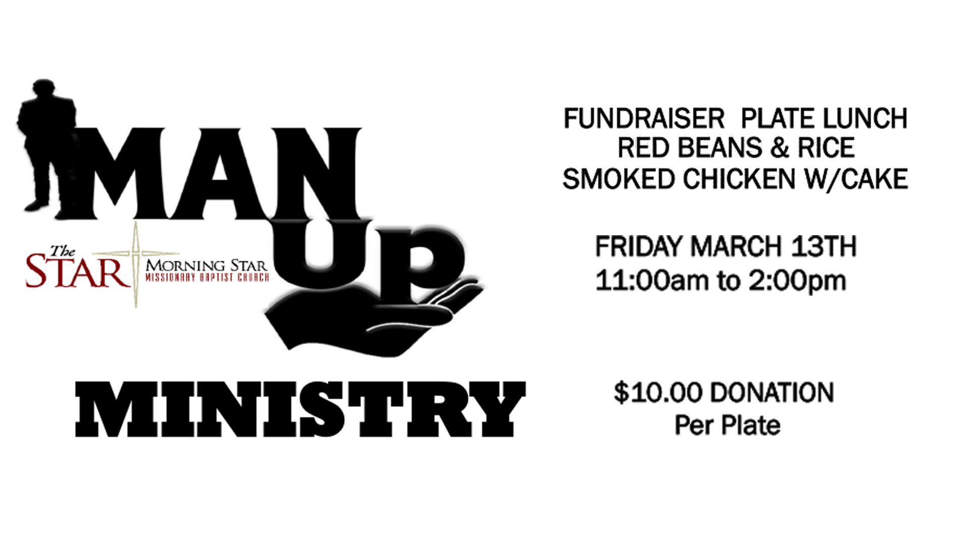 Man Up Monday Plate Sales