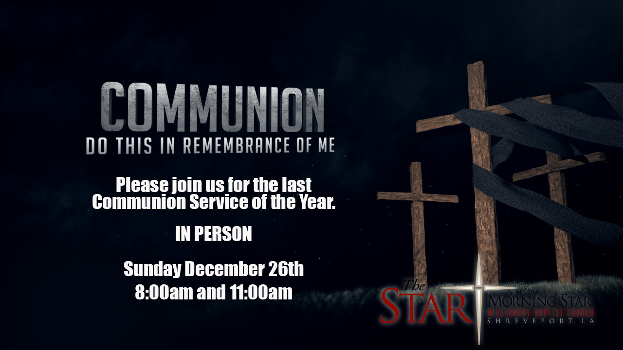 Last Communion of the Year