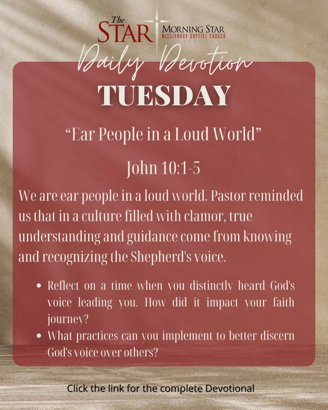 As followers of Christ, we must attune ourselves to His words and directions, discerning them amidst the louder, often misleading, voices surrounding us. In our faith journey, where do our ears lead us?  #HearingGodsVoice #SpiritualGrowth #Discerning