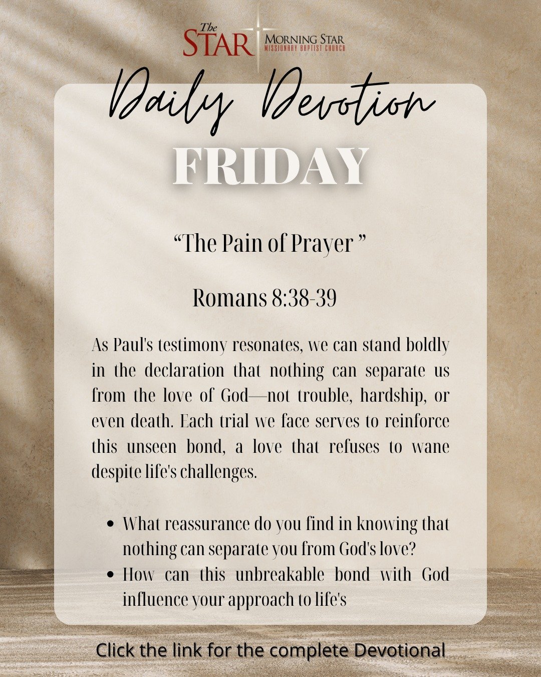 🌈 &quot;Your groan will become a shout. Weeping may endure for a night, but joy comes in the morning.&quot; - Psalm 30:5

🎉 Joy is on the horizon. Trust in God's promise beyond your pain. #JoyComesInTheMorning #PromiseBeyondPain #Psalm30
