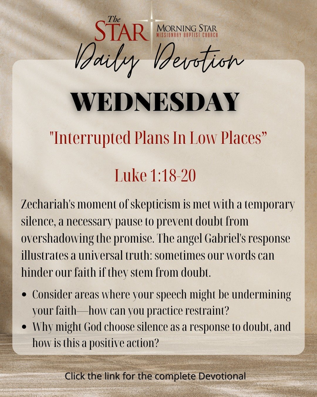 Hope for the Overlooked
 🌱 &quot;Day 3: Hope for the Overlooked. God sees you, even when the world doesn't. What overlooked area of your life needs hope today? #HopeForTheOverlooked #GodSeesYou&quot;