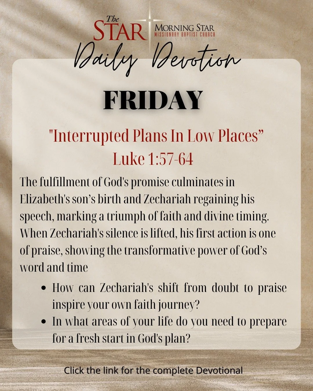 Turning Doubt into Destiny
 🚀 "Day 5: Turning Doubt into Destiny. Silence your doubts and step boldly into the destiny God has for you. What step will you take today? #DoubtToDestiny #BoldFaith"