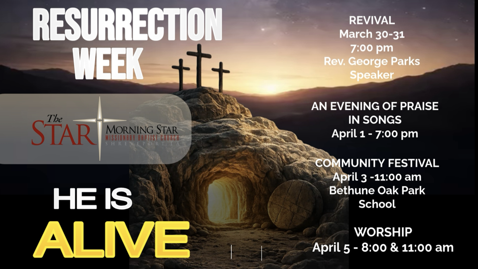 Resurrection Week