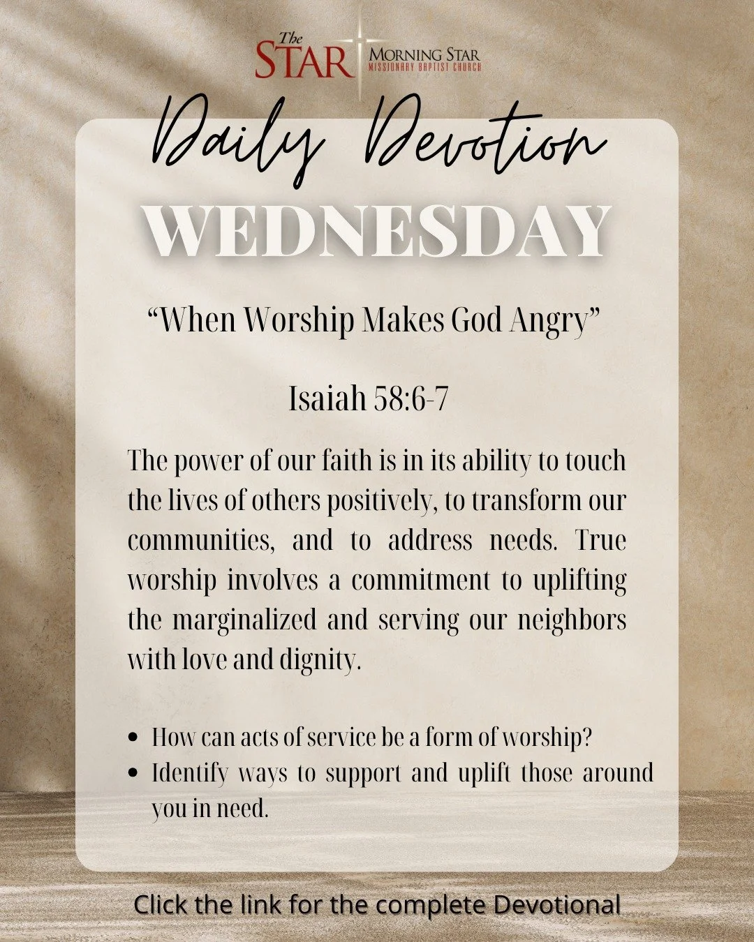 You can't sing about love on Sunday and ignore suffering on Monday.

Period. 💯

The same people praising God were participating in systems that harmed their neighbors. Sound familiar?

God told them: "Your songs cannot drown out the cries of my
