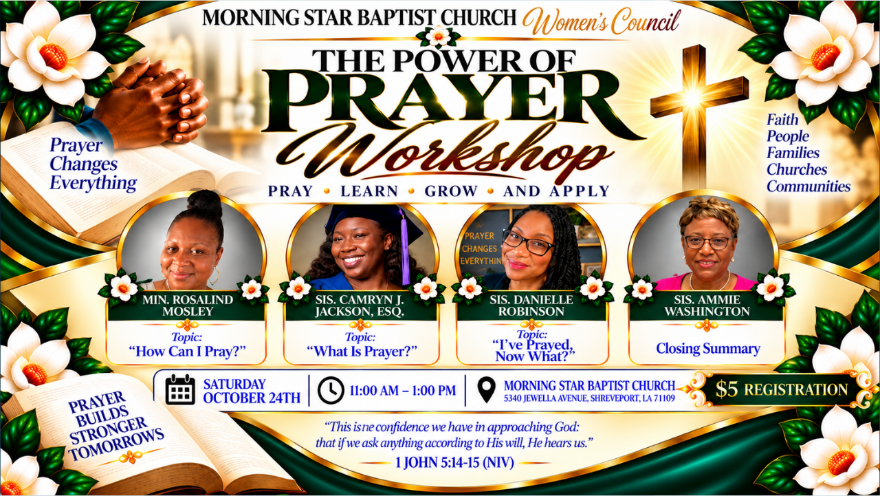 Power of Prayer Workshop