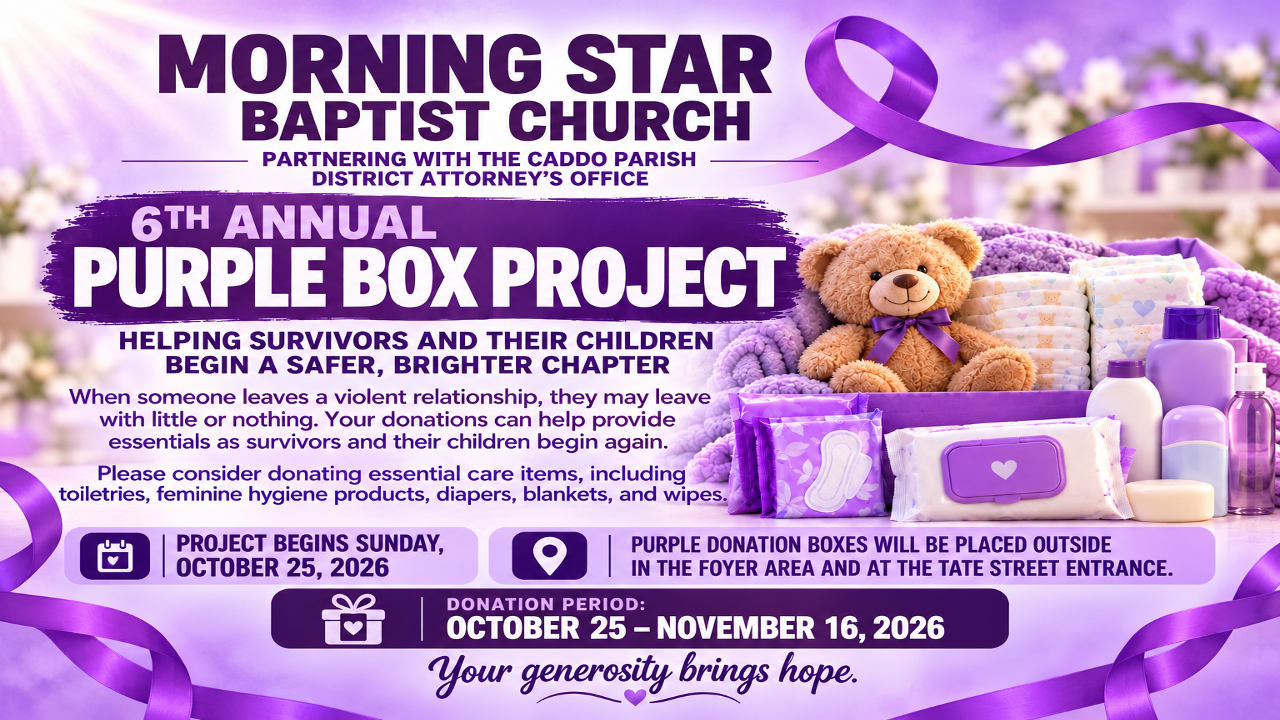 Morning Star Purple Box Project