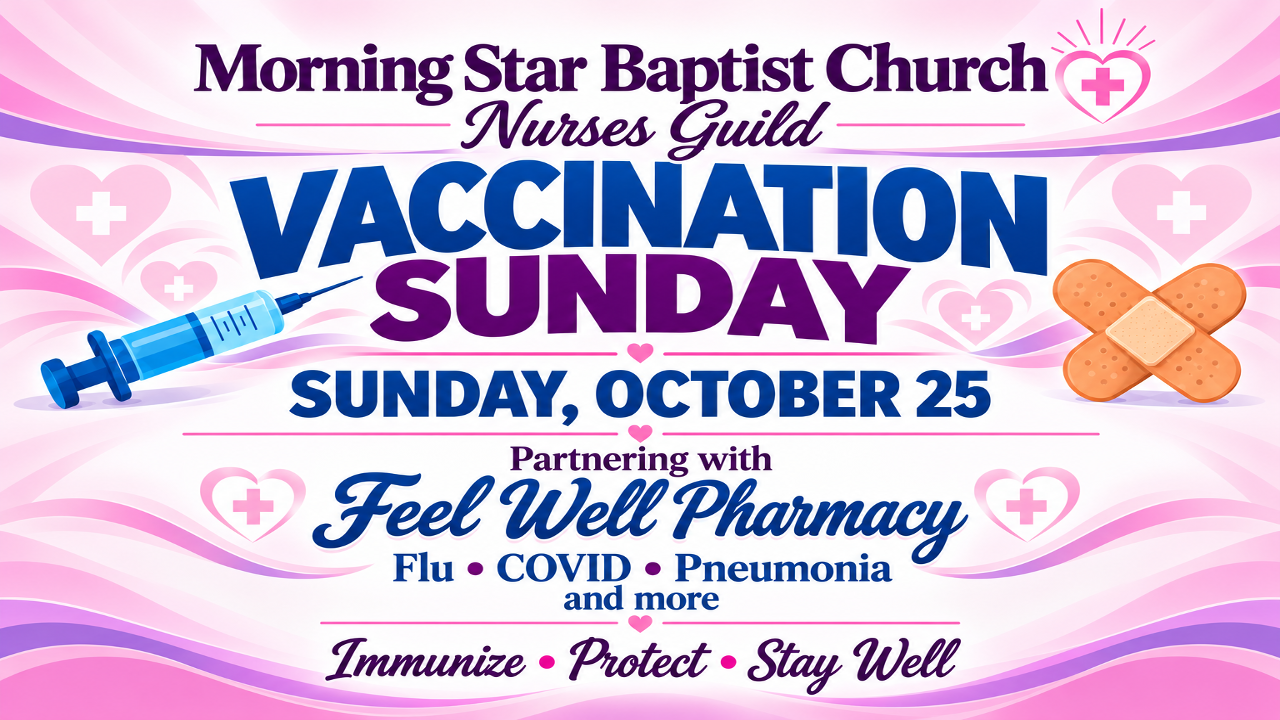 Vaccination Sunday at Morning Star