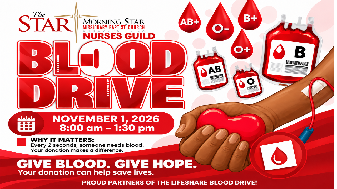Morning Star Blood Drive