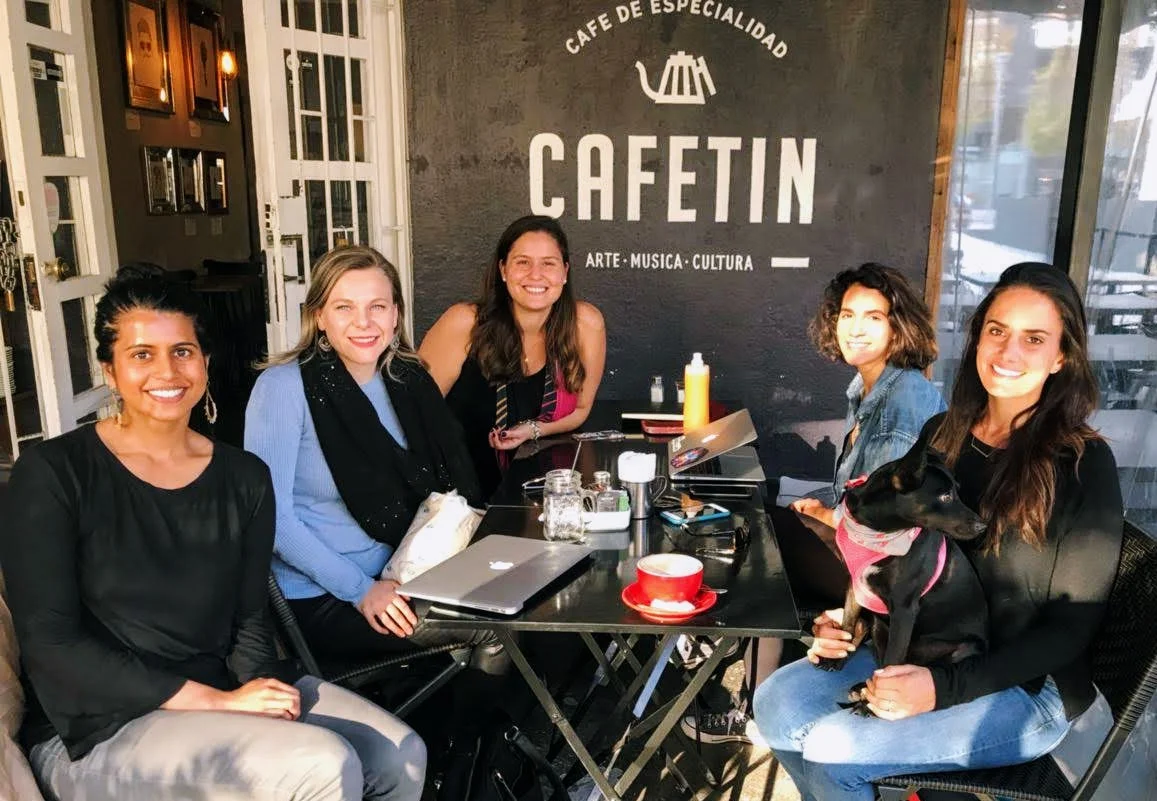 Co-working group that meets at Cafestin