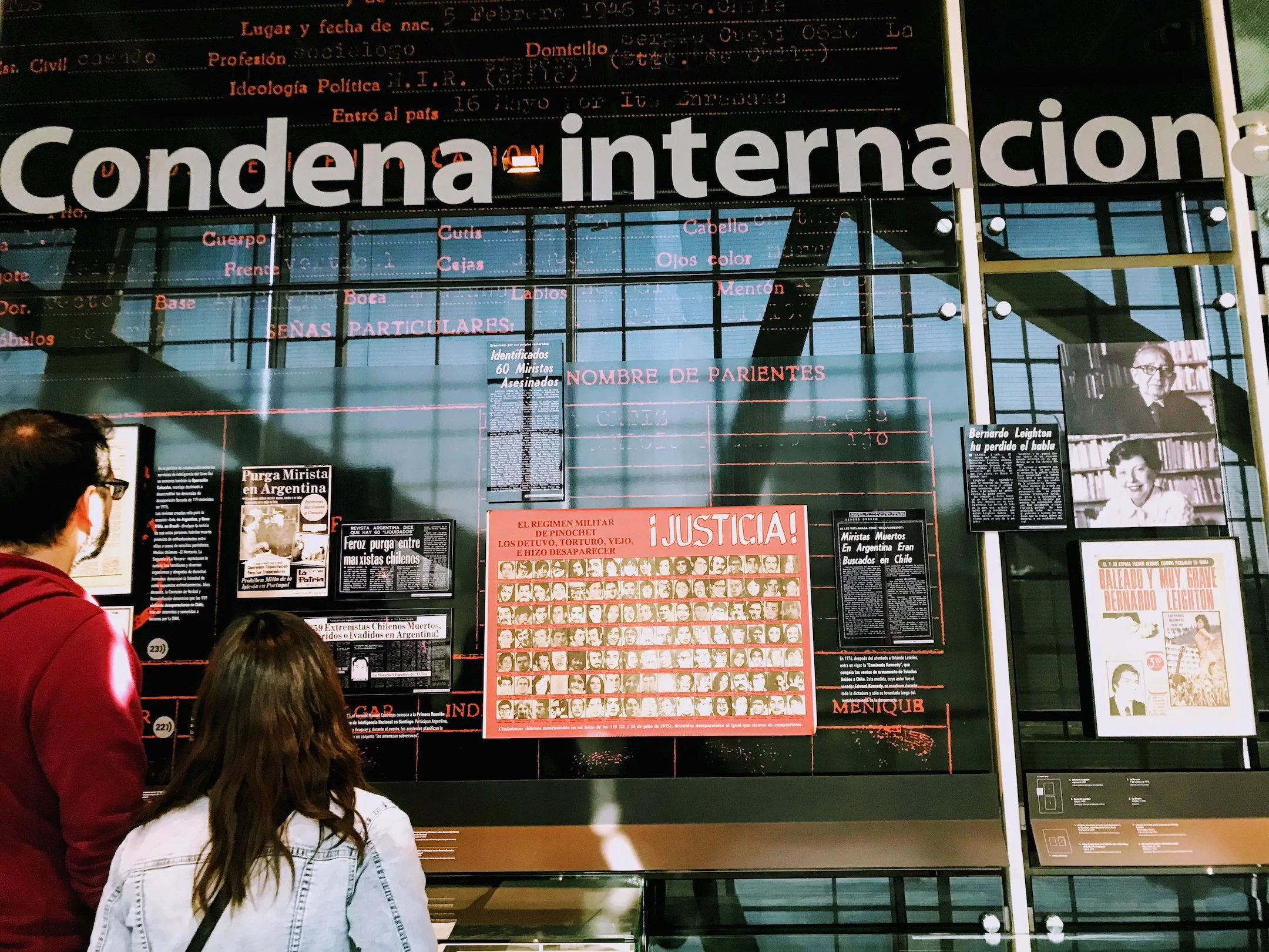 Condemnation from the international community during Pinochet’s reign