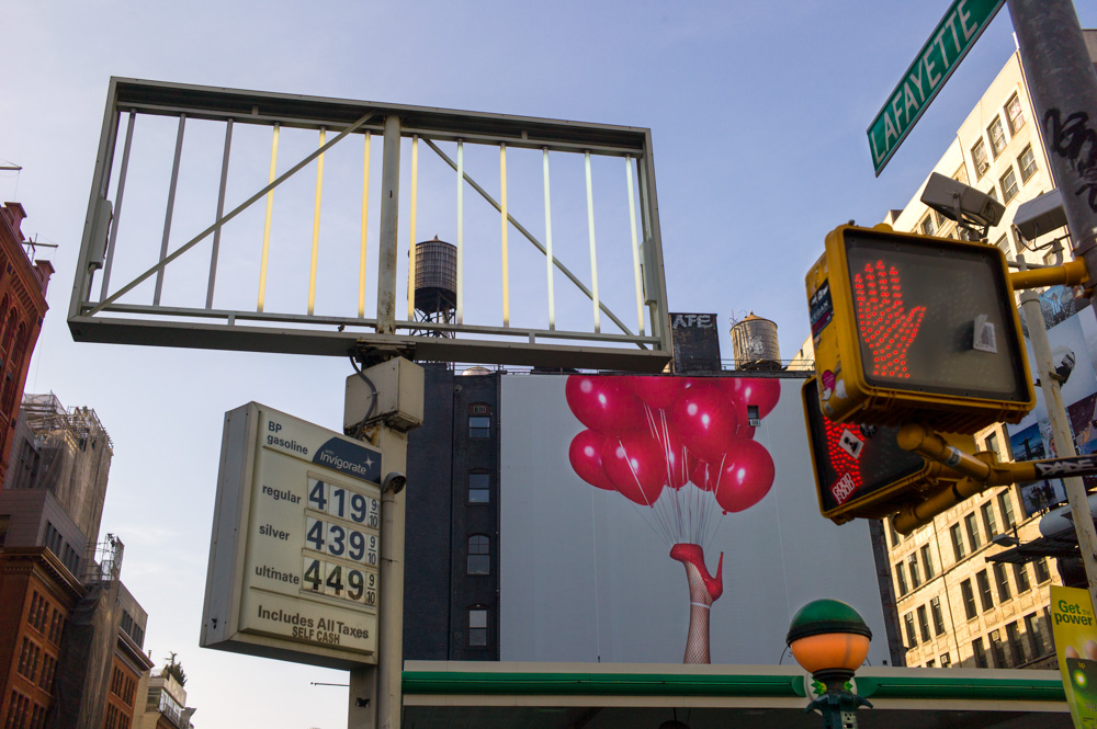 Balloons, Houston & Lafayette Sts., New York 2012