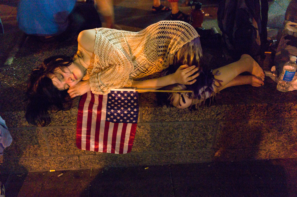 "dancing for five hours..." Occupy Wall Street, New York 2011